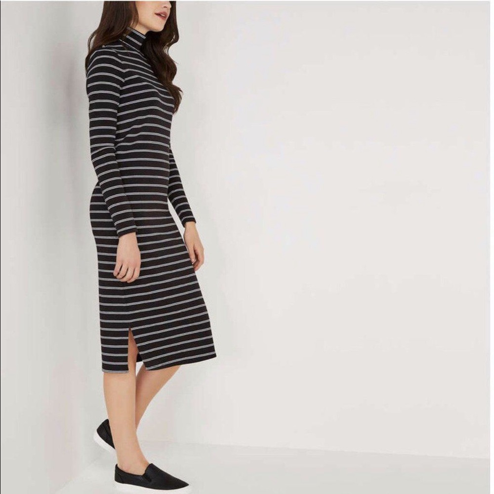 Brand new stripped sweater dress